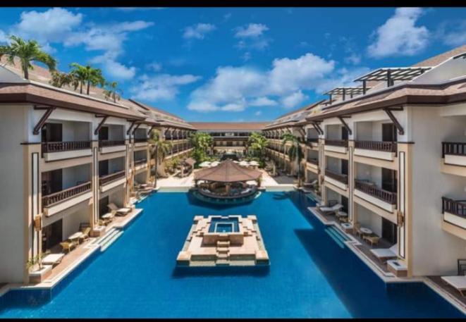 Henann Regency Resort And Spa Balabag  Exterior photo The resort's main pool